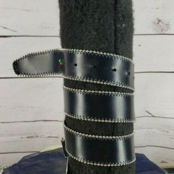 Guess Style #957036 Black‎ With Silver Belt - Picture 8 of 8